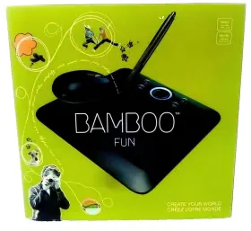 Cte450k1 Wacom Bamboo Fun Small - Edit Paint Draw Write For Windows And Mac Please Read