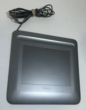 Ctf-430 Wacom Bamboo One Usb Wired Graphics Tablet Gray Missing Pen #2