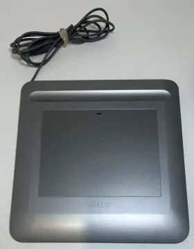 Ctf-430 Wacom Bamboo One Usb Wired Graphics Tablet Gray Missing Pen