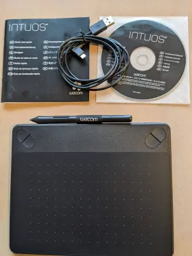 Cth-490 Wacom Cth-490/k Intuos Graphics Touch Tablet With Pen