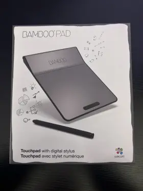 Cth301k Wacom Bamboo Pad Drawing Touchpad With Stylus Usb New Unused