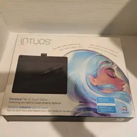 Cth690kpax Wacom Black Small Intuos Digital Art Creative Pen And Touch Tablet Cth-690 Usb