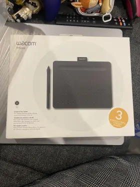 Ctl-4100 Wacom Ctl-4100/k0-aa Intuos Bluetooth Graphic Tablet - Black Small