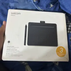 Wacom Ctl-4100k0a Intuos Graphics Tablet With Pen Usb Connectivity Small Black