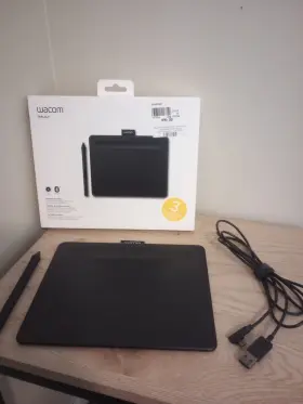Ctl4100wlk0-ab Wacom Intuos Small Bluetooth Graphics Drawing Tablet Black