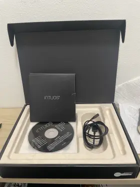 Ctl4900b Wacom Intuos Drawing Tablet In Box Aqua - Tested Working #3 Ctl4900b Wacom Intuos Drawing Tablet In Box Aqua - Tested Working #3