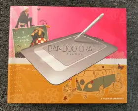 Ctn461 Wacom Bamboo Craft Pen And Touch Ctn 461 Drawing Graphics Tablet Software A3
