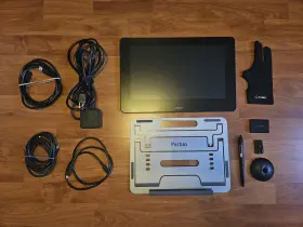 Dth-1320-k0 Wacom Cintiq Pro 13 Inch Creative Pen And Touch Display With Stand Accessories Dth-1320-k0 Wacom Cintiq Pro 13 Inch Creative Pen And Touch Display With Stand Accessories