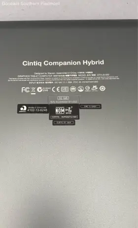 Dth-a1300 Wacom Cintiq Companion Hybrid Creative Tablet No Stylus - Untested #3