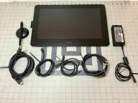 Dth1674 Wacom Cintiq Pro 16 Creative Pen And Touch Display 4k Drawing Monitor -black