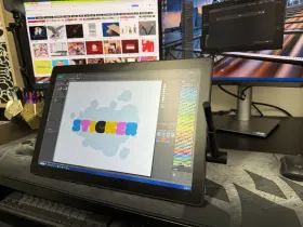 Wacom Dtk168 Cintiq 16 2025 With Adjustable Stand And Pen Plus Cables