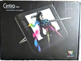 Wacom Dtz-1200w/go-a Cintiq Creative Pen Tablet Display Monitor 12wx Interactive Dtz-1200w/go