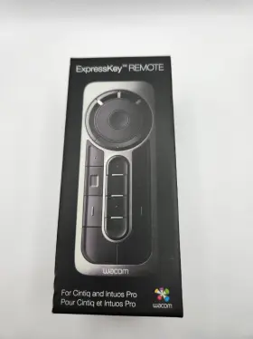 Wacom Ek12-100 Expresskey Ekr-100 Wireless Remote Control Usb Charger/dongle Not Included