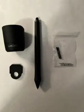 Kp501e2 Wacom Black Digital Grip Pen Stylus With Stand