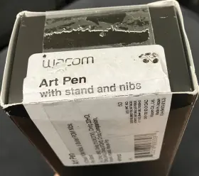 Kp701e2 Wacom Art Pen With Nibs And Stand New Box #3 Kp701e2 Wacom Art Pen With Nibs And Stand New Box #3