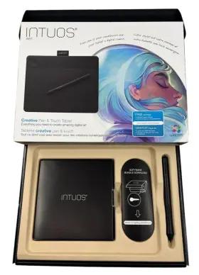 Cth490ak Wacom Kso-b067 Intuos Black Small Digital Art Creative Pen And Touch Tablet Usb #2