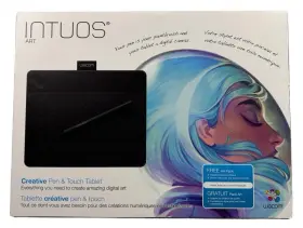 Cth490ak Wacom Kso-b067 Intuos Black Small Digital Art Creative Pen And Touch Tablet Usb