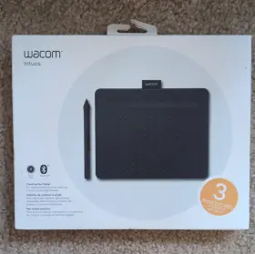 Wacom Kso-b454 C Intuos Graphics Tablet Bluetooth Black Model Kso-b454 C