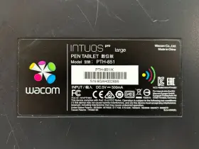 Pth-851 Wacom Intuos Pro Large Pen Drawing Tablet Excellent Condition With #3 Pth-851 Wacom Intuos Pro Large Pen Drawing Tablet Excellent Condition With #3