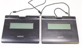 Stu-300 Wacom Stu-300/01 Lot 2x Stu-300/k Lcd Signature Tablet