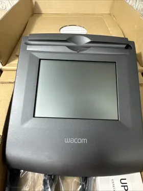 Stu-500b Wacom Lcd Signature Pad With Stylus And Usb Cable New In Box