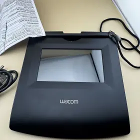 Stu-520 Wacom Stu520a 520a 520 Usb Signature Tablet Pad With Stylus #2