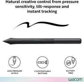 Wacom Technology Corporation 711181498271 Lp1100k 4k Pen For Intuos Tablet Black #3