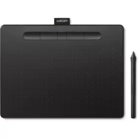 Wactl6100wlk Wacom Intuos Bluetooth Creative Pen Tablet Medium Black