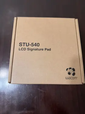Wastu540 Wacom Stu-540 5 Inch Color Signature Pad