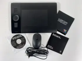 Xla-b077 Wacom Intuos 4 Ptk440 Professional Pen Graphic Tablet Pad No Stylus Xla-b077 Wacom Intuos 4 Ptk440 Professional Pen Graphic Tablet Pad No Stylus