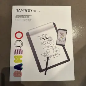 Xla-g672 Wacom Bamboo Slate - Large Good Condition Open Box