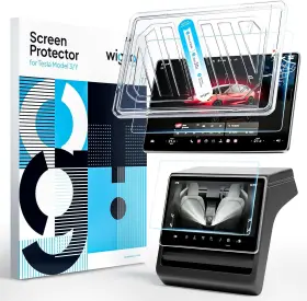 Us-w-c-ghm-n3 Wigoo Tesla New Model Y Juniper And 3 Highland Screen Protector Matte No Gl