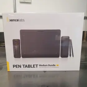 Xencelabs 819020877 Pen Tablet Medium Bundle V2 Studio Level Drawing Bluetooth 5.0