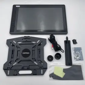 8192 Xoppox 756029706415 15.6ft Drawing Tablet Display 1080p Pen Levels - Read