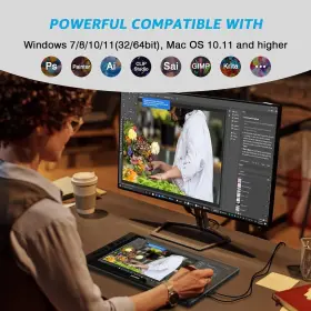 X0033jwrpr Xoppox 15.6ftft Screen Graphics Drawing Monitor Pen Tablet 1080p D161 Win/mac New #2