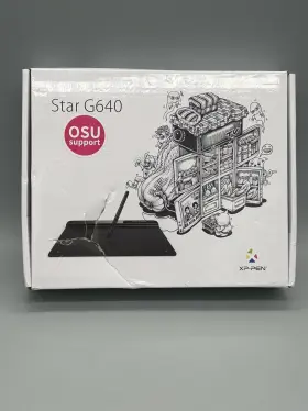 G640 Xp-pen 654913041393 Star Graphics Drawing Tablet With Stylus And Usb Cable