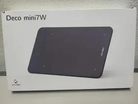 8192 Xp-pen 796391006690 Deco Mini7w Wireless Graphic Drawing Tablet Pressure Battery Free