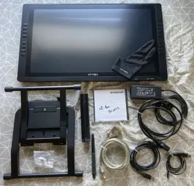 Ak2231493678fec Xp-pen Artist 22e Pro Graphics Tablet Monitor With Extras Drivers