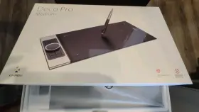 Dkpsc7108a975c Xp-pen Deco Pro Medium Graphics Drawing Tablet 11x6 Active Area 8192 Mint Cond