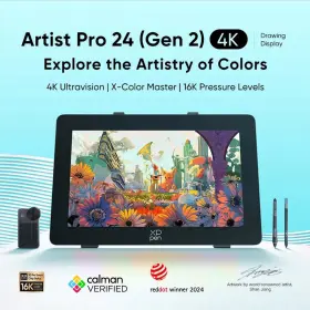 Md240uh Xp-pen Artist 24 Pro Gen2 4k Graphics Drawing Tablet Full Lamination Refurbished #2 Md240uh Xp-pen Artist 24 Pro Gen2 4k Graphics Drawing Tablet Full Lamination Refurbished #2