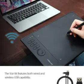 Star06 Xp-pen Star 06 Wireless Graphics Drawing Tablet #3