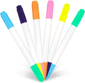 Mpnp6p Yr Dual Sided Neon Pens For Light Up Led Board Markers 6 Packs