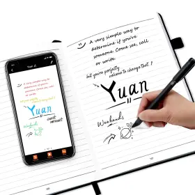 Yuan 972655579818 Smart Pen And Notebook - Smartpen Writing Set Digital Pens For Note Ta