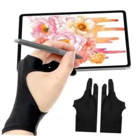 38f3emqgh Yuxianlb Digital Drawing Glove For Graphics Tablet Two-finger Artist M