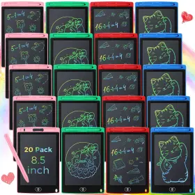 Zhehao 69e40ab4b5b21094af05598e 20 Pack Lcd Writing Tablet For Kids 8.5 Inch Colorful Drawing Doodle Boards