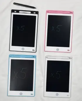 X003g61vwh Zhehao 20 Pack Lcd Writing Boards For Kids Blue Black Pink And White X003g61vwh Zhehao 20 Pack Lcd Writing Boards For Kids Blue Black Pink And White