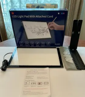 X00459pa8z Zocelight A4 Led Light Box Ultra-thin Usb Adjustable With Stand 3-level Dimming Nib