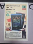 2 Pk Lcd Writing Tablets For Kids, Racegt 10 In. Coloring Screen Drawing. Fixed Price $10.00.