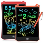 Cimetech Lcd Writing Tablet, 2 Pack Toddler Kids Inch, 8.5'' Red & Orange. Fixed Price $17.35.