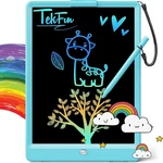 Tekfun Lcd Writing Tablet For Kids, 10-INCH Coloring Drawing Inch, Blue. Fixed Price $26.64.